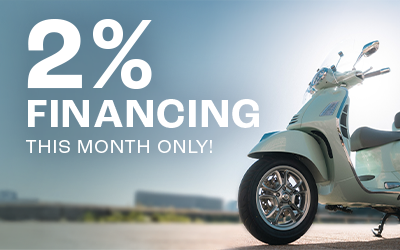 Finance your ride – 1.99% for 36 months through July only