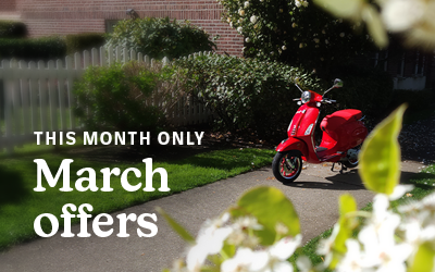 This month only – March offers