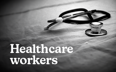 Healthcare workers discount